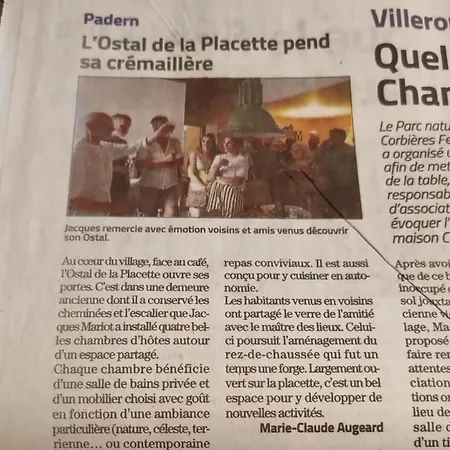 Ostal De La Placette A Dans Les Hautes Corbieres Guest house *